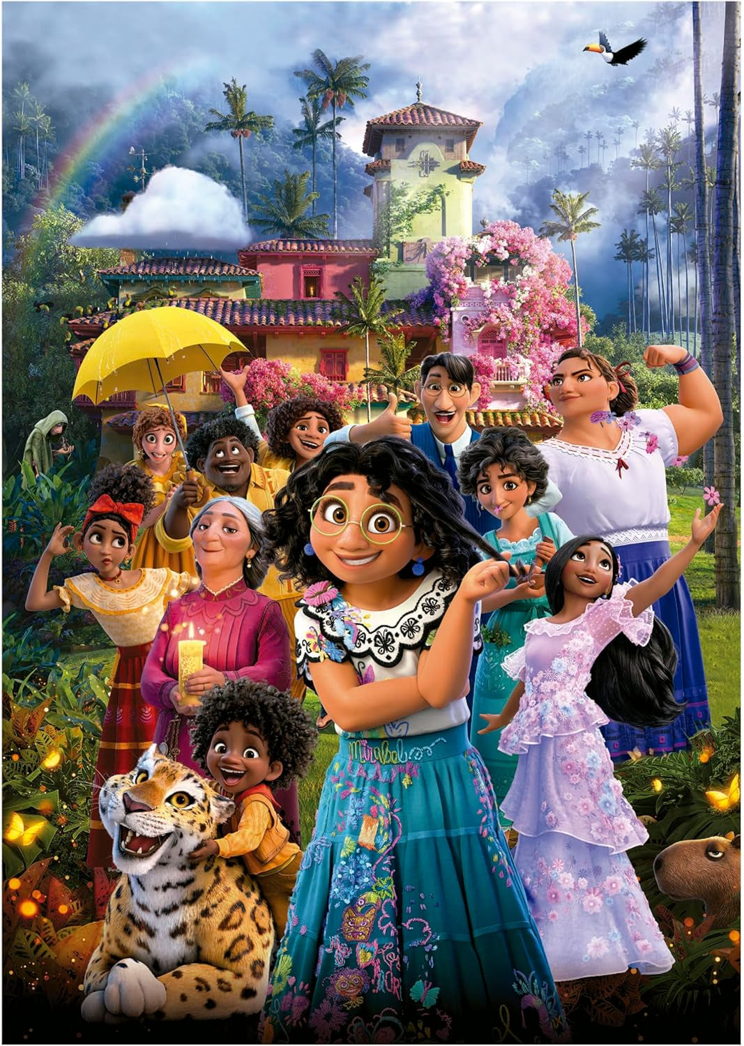 Educa - Puzzle 500 pezzi per adulti | Disney Encanto, puzzle 500 pezzi per adulti e bambini da 11 anni, puzzle per bambini (19572) Puzzle Naty Shop