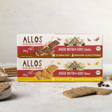 Biscotti con avena e cioccolato biologico Allos | Biscotto Croccante Al Cioccolato E Avena Integrale | Dolcificare con miele 6 x 130g