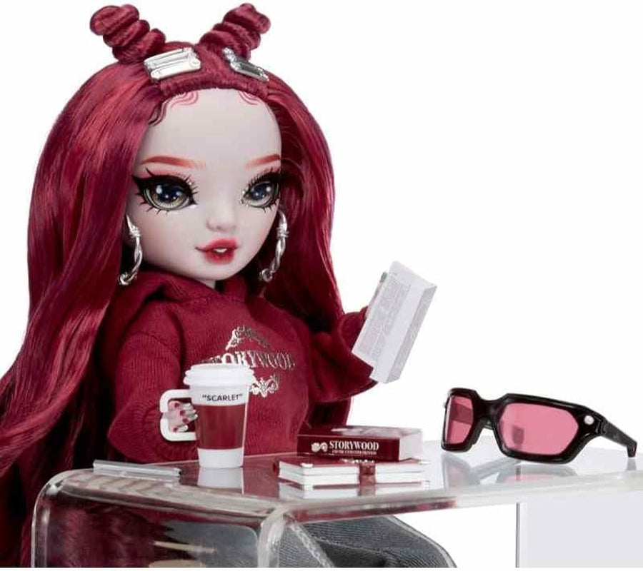 Rainbow High Shadow High Series 3 - Scarlett Rose - Bambola alla moda marrone - Abito alla moda e oltre 10 accessori di gioco colorati - Ideale per bambini di 4-12 anni e collezionisti