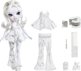 Rainbow High Shadow High Girl's Night Doll - Natasha Zima - bambola fashion da 28 cm nei toni del grigio, capelli bianchi e vestito argento con accessori e pettine - Per collezionisti e bambini dai 6 anni in su