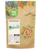 Ceci integrali della terra, 8 mm (ideali per l'hummus), non OGM, naturali, vegani, senza latticini, senza zuccheri aggiunti, 2 kg