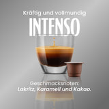 Caffè Vergnano 1882 - Èspresso Kompostierbare Kaffeekapseln , compatibile con Nespresso, Intenso (Intenso) - Packung Enthält 100 Kapseln