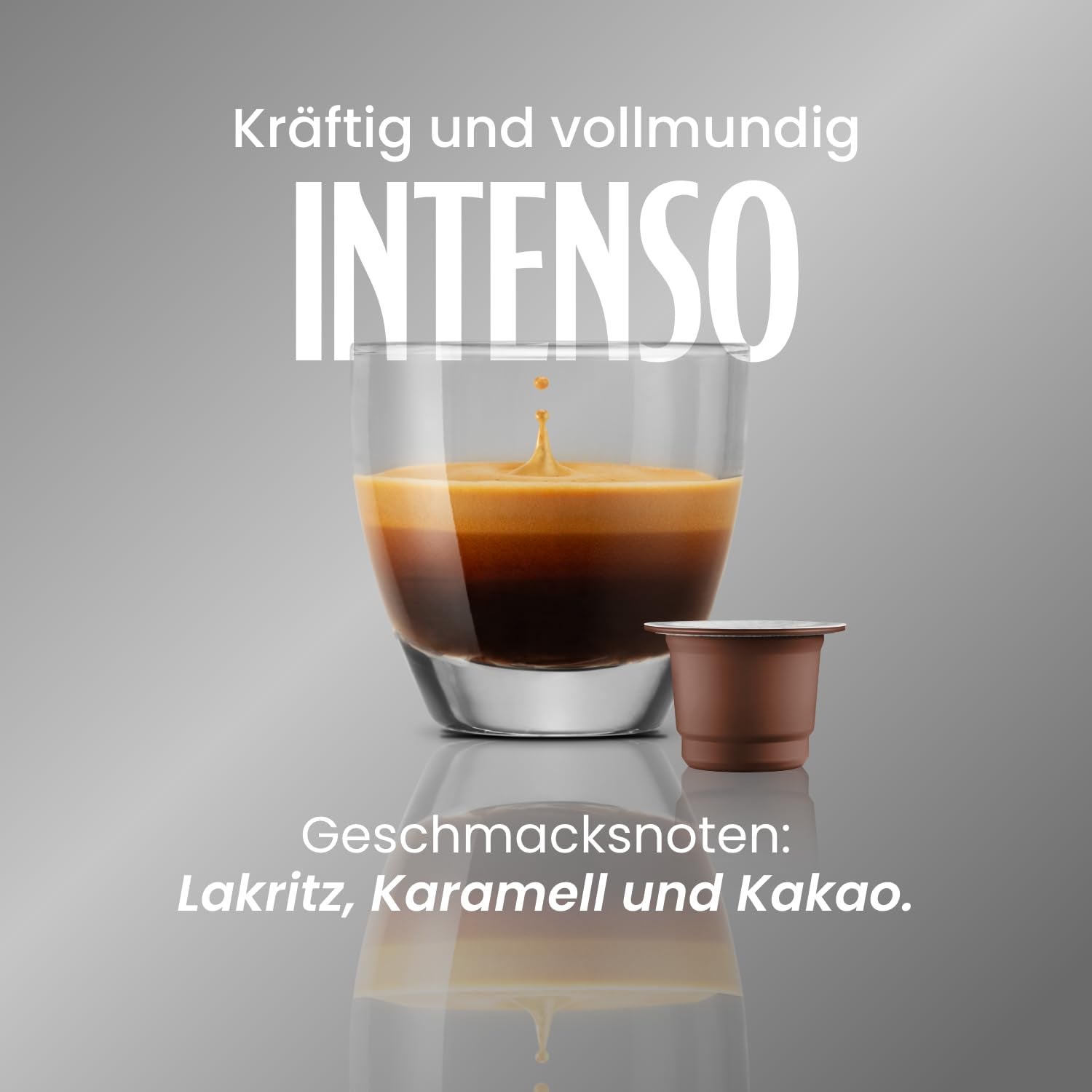 Caffè Vergnano 1882 - Èspresso Kompostierbare Kaffeekapseln , compatibile con Nespresso, Intenso (Intenso) - Packung Enthält 100 Kapseln
