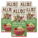 Allos, muesli ai frutti di bosco non zuccherato, conf. 5 x 500 grammi Cereals Naty Shop Muesli di farro Ildegarda