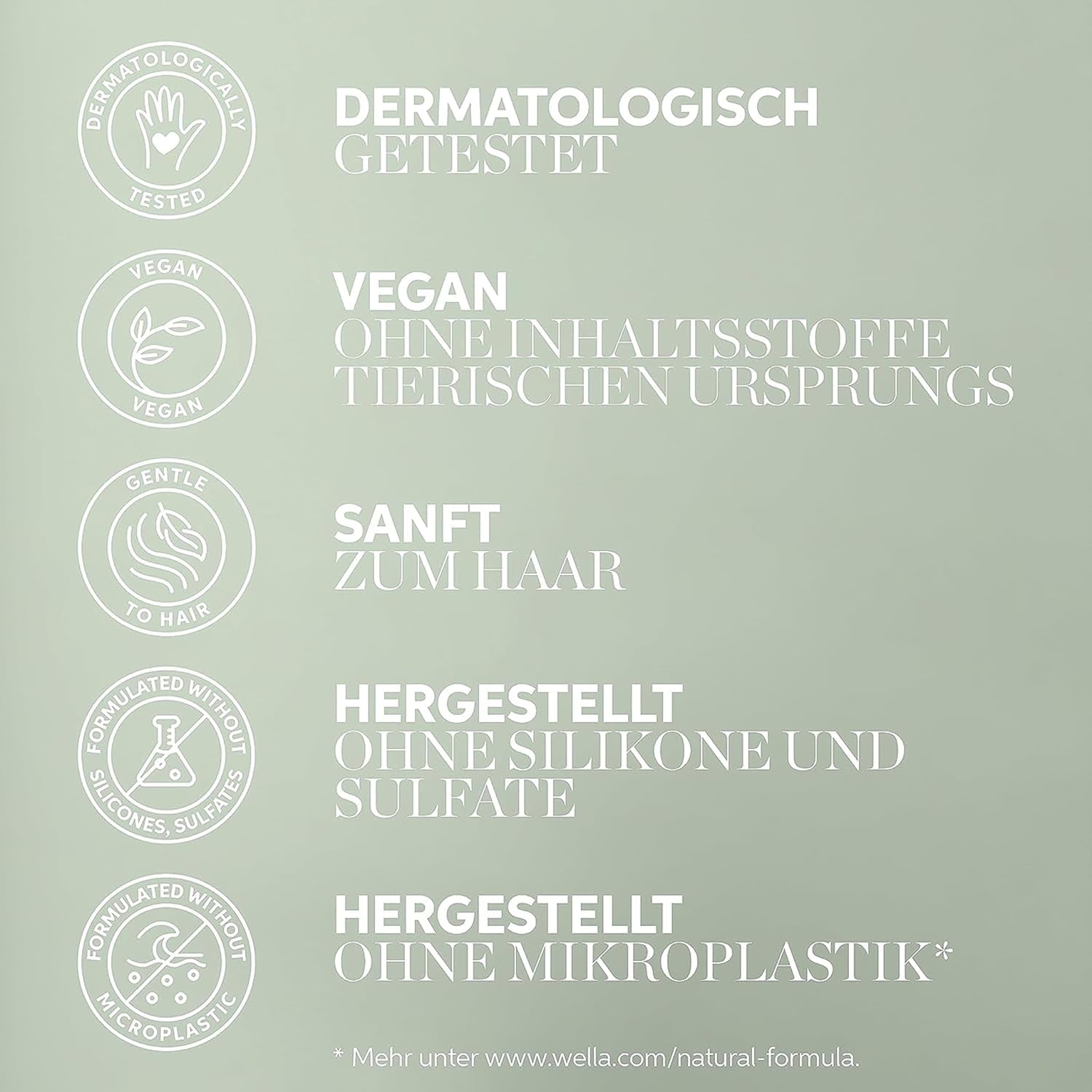 Wella Professionals Elements - cura naturale per capelli secchi e danneggiati e cuoio capelluto sensibile - balsamo senza risciacquo, maschera e spray con antiossidanti ed essenza di oliva Naty Shop Hair Mask