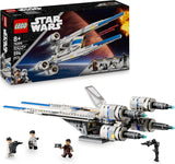 LEGO Star Wars 75399 Rebel U-Wing Starfighter - Giocattolo con funzione di ala oscillante e 3 minifigure tra cui Cassian Andor e il droide K-2SO - Regalo per ragazzi dagli 8 anni in su e fan di Andor stagione 2 Set di costruzione Beuche den LEGO-Store Titolo predefinito