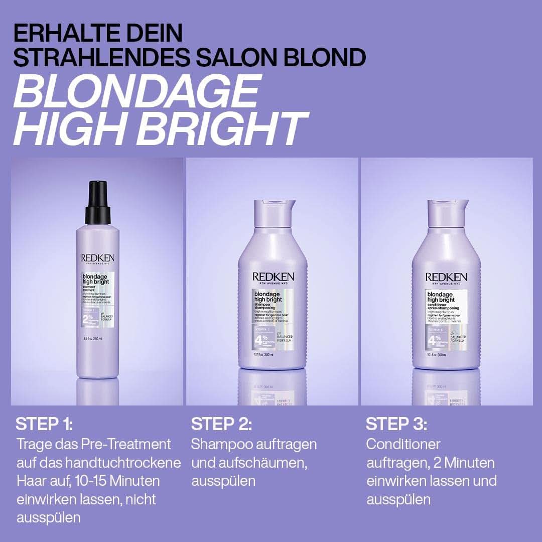 Redken, Shampoo per capelli biondi Naty Shop Doccia e Bagno