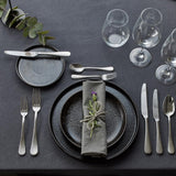 Set posate Amefa Sierra 6 persone | Cucina in acciaio inossidabile 18/10 in 24 parti Naty Shop