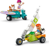 LEGO Friends Avventura in spiaggia con cani Giocattolo da costruzione per ragazze di 6 anni Set da gioco con animali con 2 minifigure e 2 personaggi di Corgi Regalo creativo per bambini Set da costruzione Avventura con tavola da surf 42641 Set da costruzione Besuche den LEGO-Store