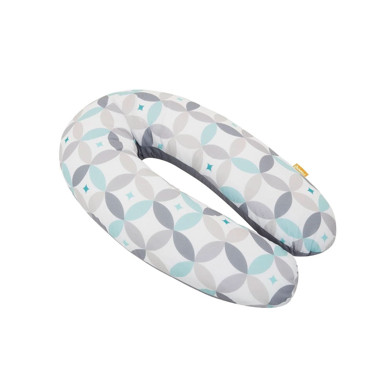 Badabulle Cuscino allattamento e soffice cuscino gravidanza, 150 cm, inclusa fodera, forma ergonomica Accessori Alimentazione e Allattamento Bebe Naty Shop Graphic