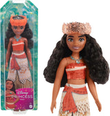Mattel DISNEY Vaiana - Bambola alla moda articolata con vestito glitterato, fascia per capelli e collana staccabili, per bambini dai 3 anni in su, HPG68