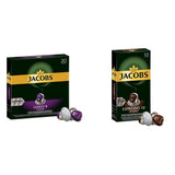Kaffeekapseln Lungo Intenso, Intensità 8 von 12, 200 Capsule compatibili Nespresso®*, 10 x 20 Getränke & Kapseln Espresso Intenso, Intensità 10.100 Kaffeekapseln compatibili Nespresso®*, 10x10