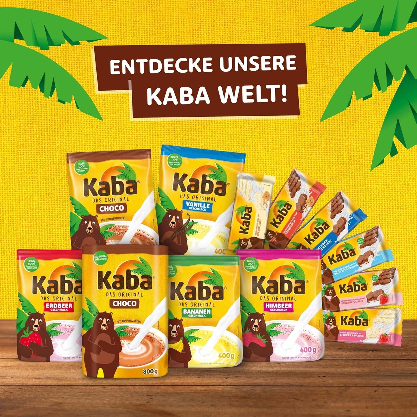 Barretta di cioccolato ripiena di cioccolato al latte intero e crema al latte Kaba, barretta di cioccolato fondente da 90 g con crema al latte leggera e sapore originale Kaba (confezione da 2)