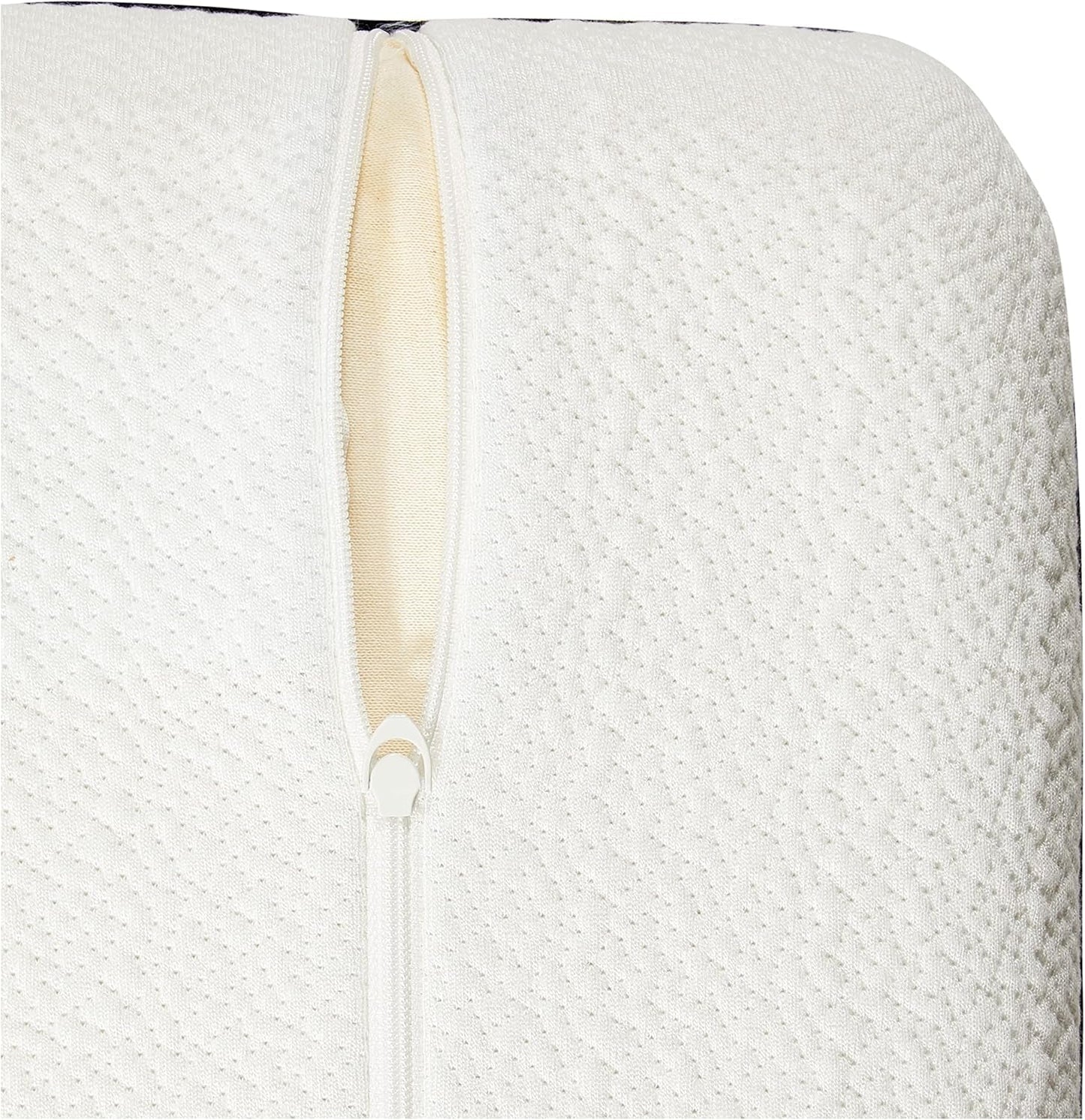Cuscino ortopedico di supporto per il collo di nuova generazione Cuscino cervicale in gel antibatterico originale Deluxe per chi dorme sulla schiena e sul fianco, incluso cuscino anteriore
