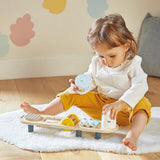 Janod - Tracce musicali Sweet Cocoon - 5 attività musicali per bambini - Educazione musicale precoce - Giocattolo in legno FSC - A partire da 12 mesi, J04058 Baby Toys Naty Shop