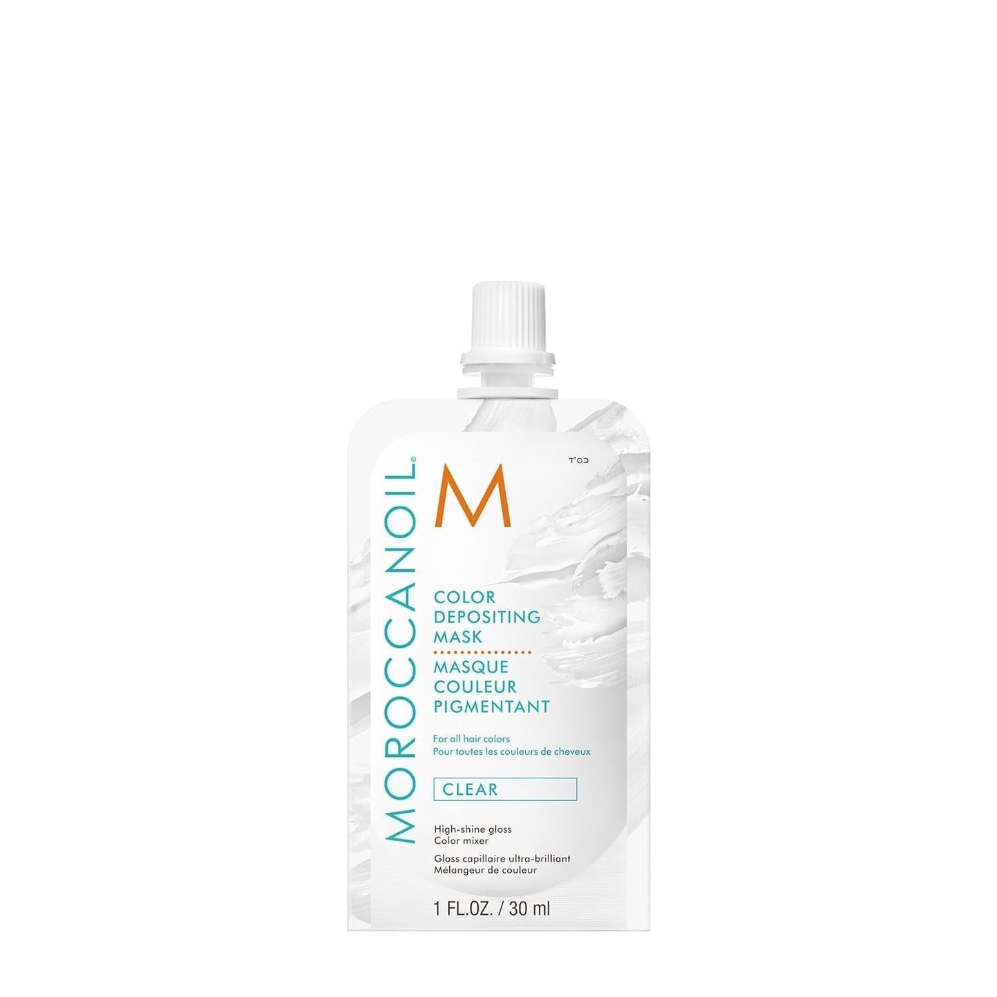 Moroccanoil High Shine Gloss - Maschera trasparente per la deposizione del colore, 30 ml Naty Shop Hair Mask Titolo predefinito