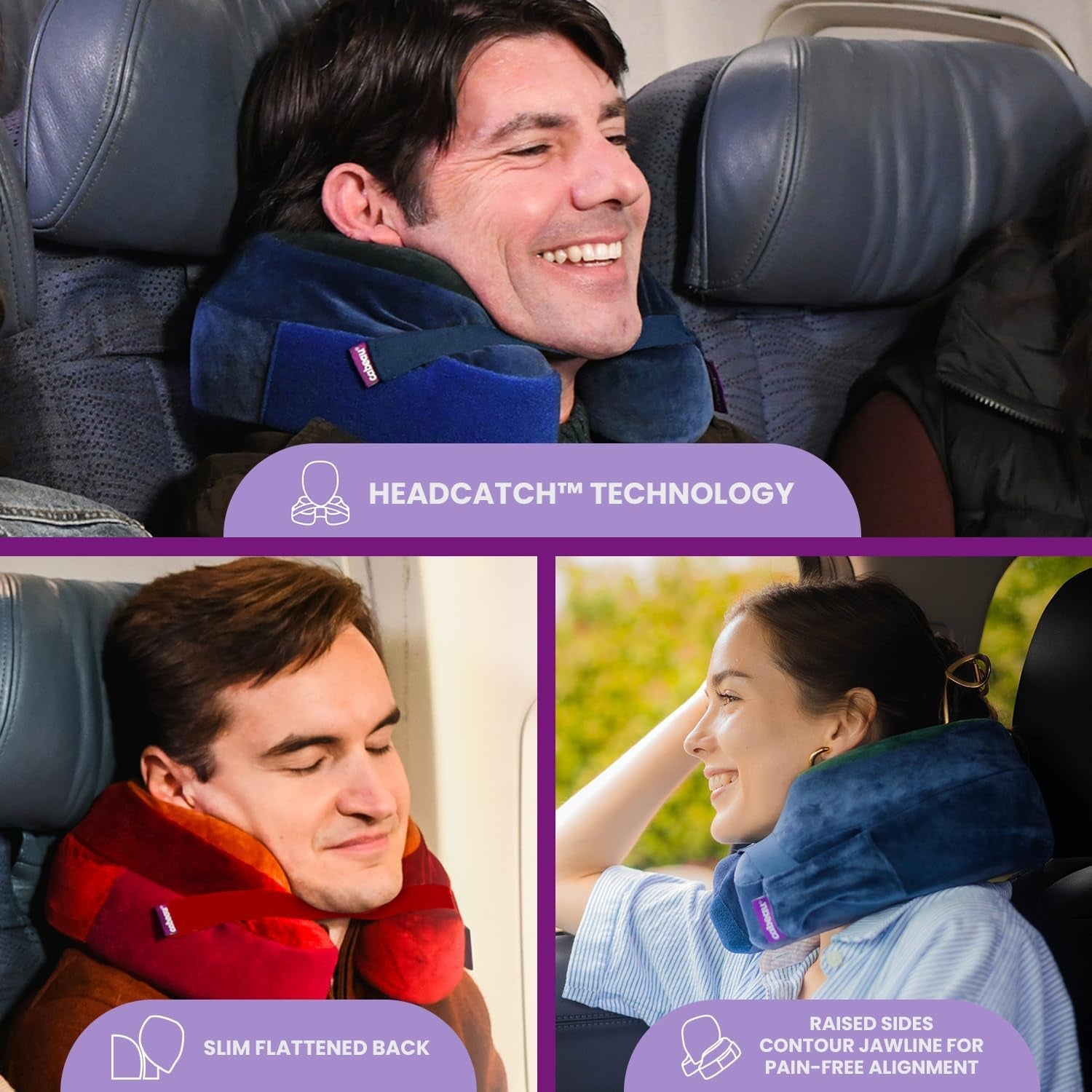 Cabeau Evolution Earth - Cuscino per il collo 25 cm Cuscini da viaggio Naty Shop