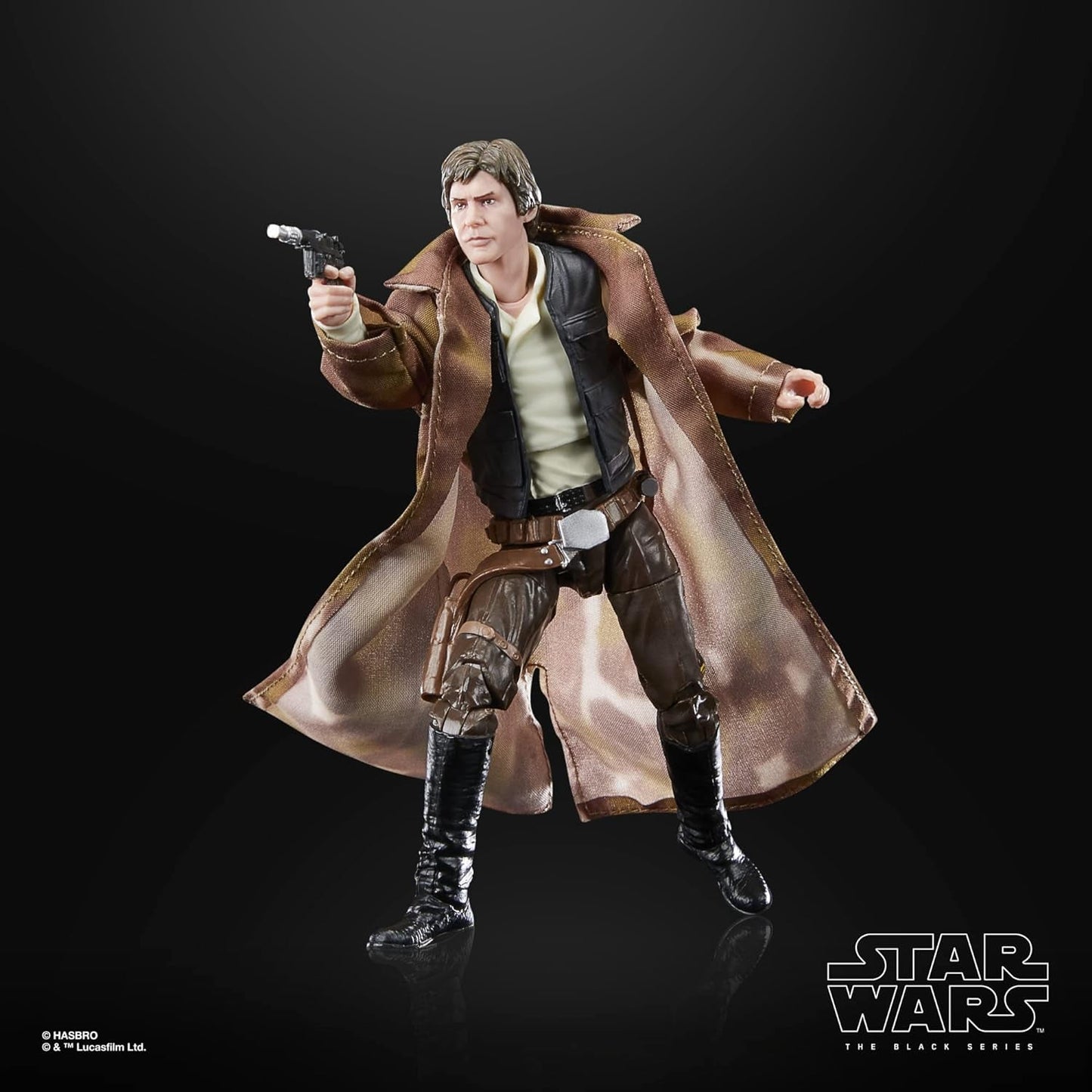Star Wars Black Series Han Solo, Action Figure Alta 15 Cm Zu Wars: Il Ritorno del Cavaliere Jedi Action figures Naty Shop