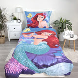 Biancheria da letto per bambini con personaggi Disney con cerniera, in cotone Biancheria da letto - bambini Naty Shop
