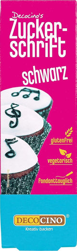 Decocino Scritta Zucchero Rosso - Scritta Colorante Alimentare - Pratico Tubo per Etichettare Fondente e Glassa - Decorazioni da Forno per Torte, Torte e Cupcakes! (Confezione da 2)