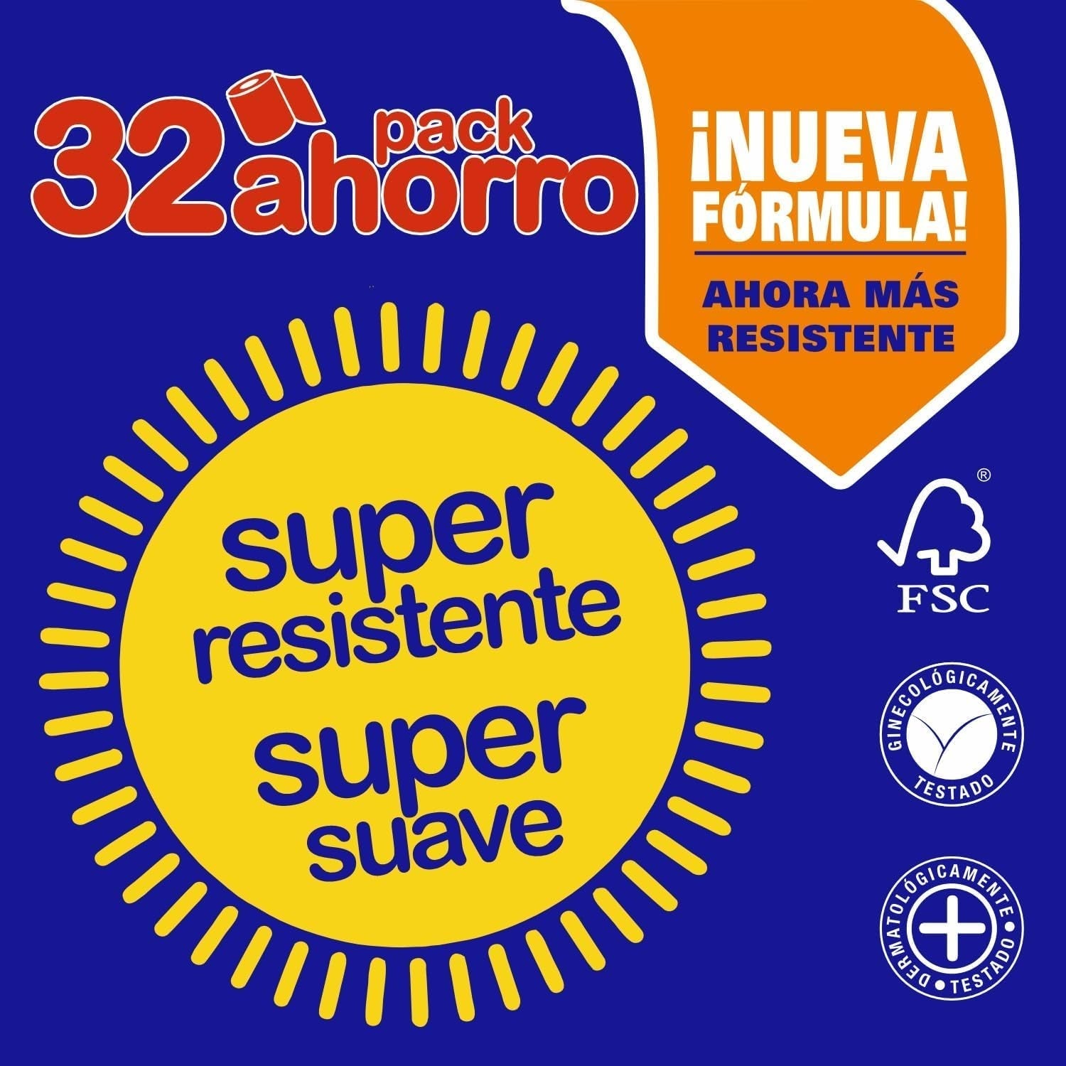 Carta igienica Renova Super Blanco, 32 rotoli