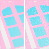 Relaxdays Scaffale per Cameretta per Bambini, Castello della Principessa, Plastica, Armadietto Fai da Te con Ante, HBT: 128 X 110 X 37 Cm, Rosa Naty Shop Dollhouses
