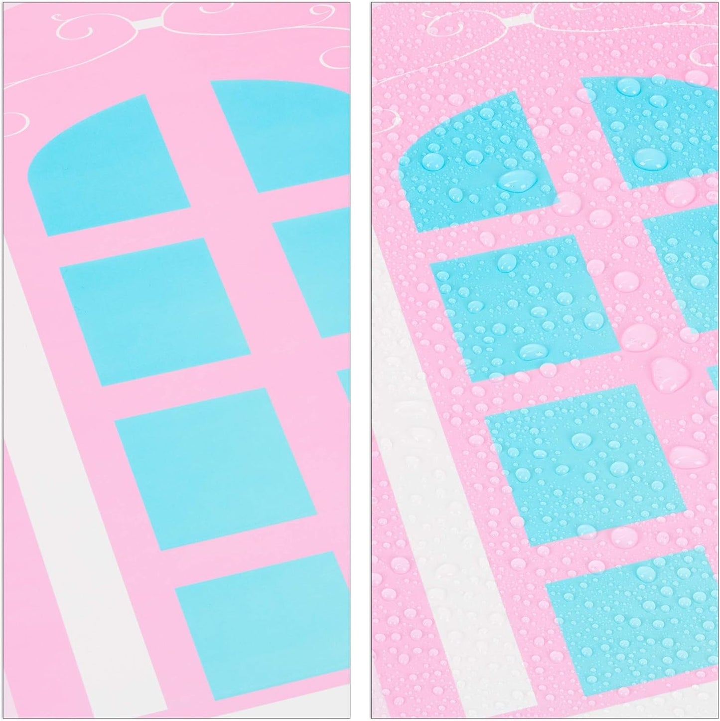 Scaffale modulare Relaxdays per la cameretta dei bambini, design castello principessa, plastica, armadio fai da te con ante, HL: 128 x 110 x 37 cm, rosa