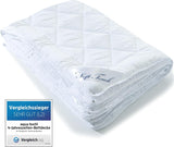 Aqua-Textil Trapunta 4 stagioni 135X200Cm Coperte annodate insieme Inverno 800G Estate 600G Climatizzatore Oeko-Tex Piumini e trapunte Naty Shop 135 X 200 Cm Microfibra 4 stagioni