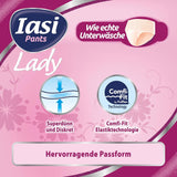 LADY Pants 48 Pantaloni Monouso per Incontinenza Urinaria Assorbente Taglie Forti S da Donna 48 Pz