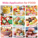 Colorante alimentare in gel nero - 40 g di colorante alimentare a base di gel, colorante alimentare senza zucchero, altamente concentrato, per cuocere torte, amaretti, glassa, fondente, biscotti, ciambelle