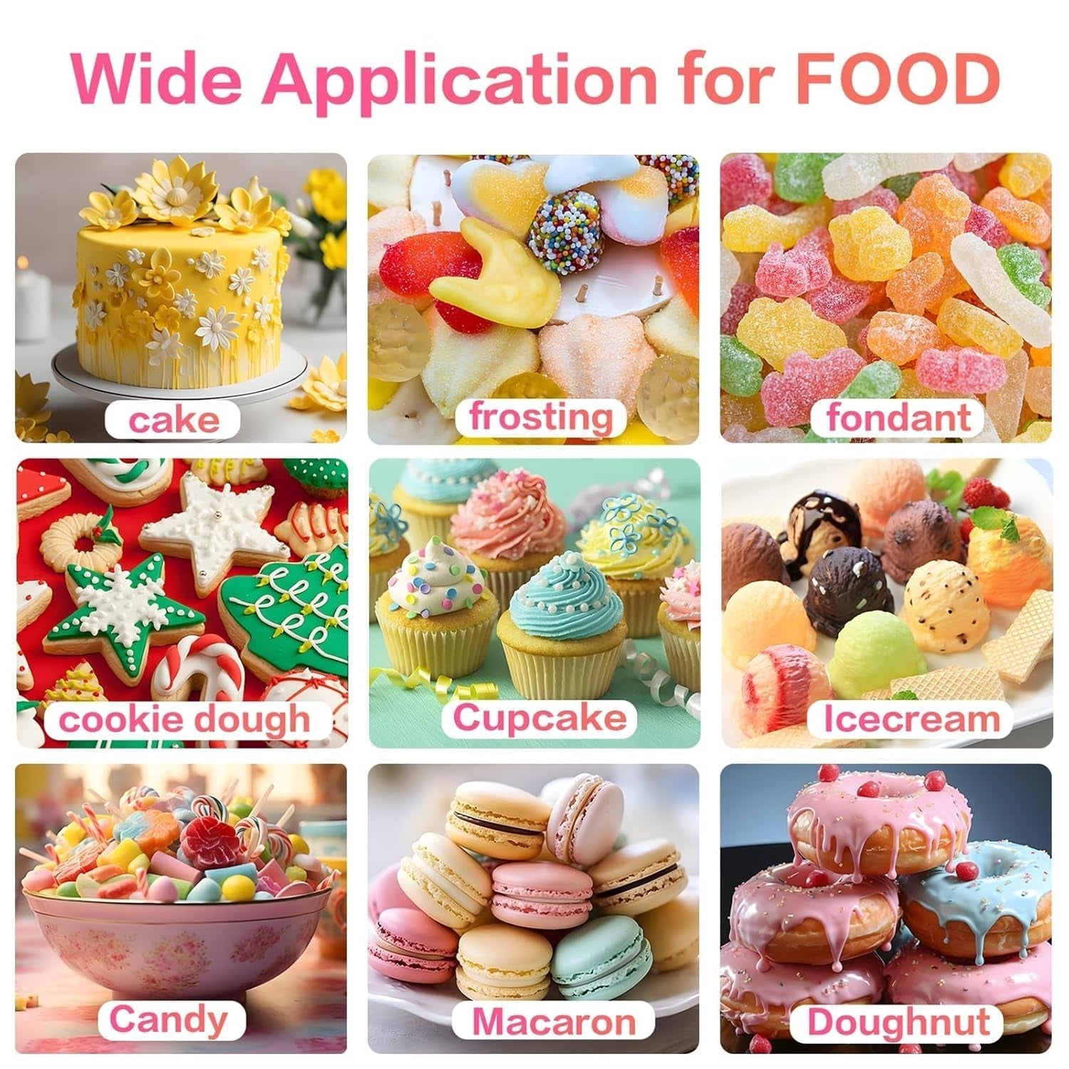 Colorante alimentare in gel nero - 40 g di colorante alimentare a base di gel, colorante alimentare senza zucchero, altamente concentrato, per cuocere torte, amaretti, glassa, fondente, biscotti, ciambelle
