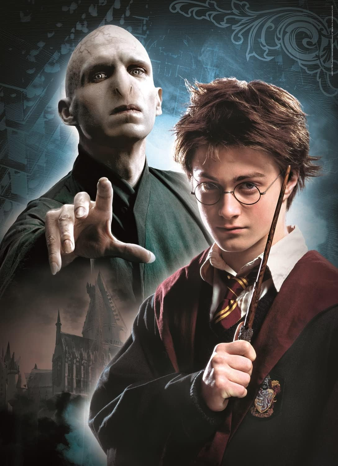 Clementoni 61884 Harry Potter - Puzzle 3 X 1000 Pezzi dai 9 Anni, Puzzle Colorato per Adulti con Colori Vivaci, Gioco di Abilità per Tutta la Famiglia, Ottima Idea Regalo Puzzle Naty Shop
