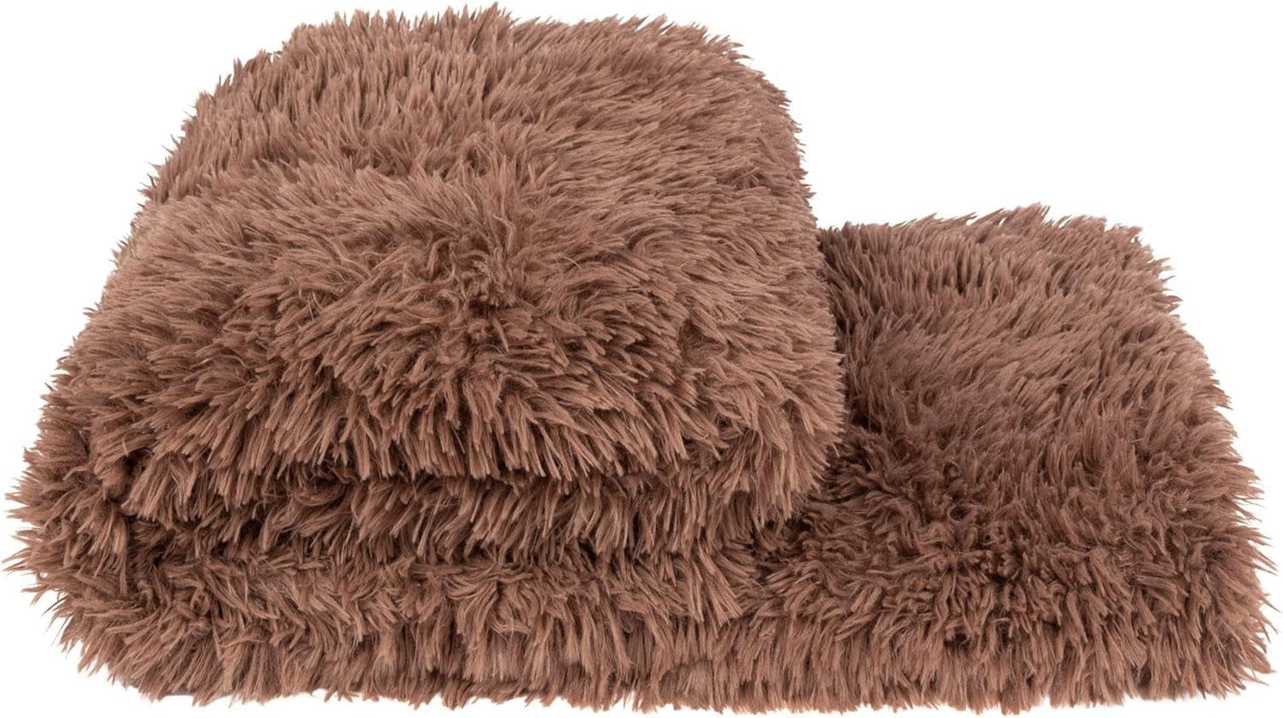 "Zoeppritz since 1828" Coperta in pelliccia sintetica soffice, voluminosa e a pelo lungo 140X190 cm 090 Argilla "Da "Zoeppritz since 1828" 203290-090-140X190 090 Beige Letti e coperte 'zoeppritz since 1828' Marrone