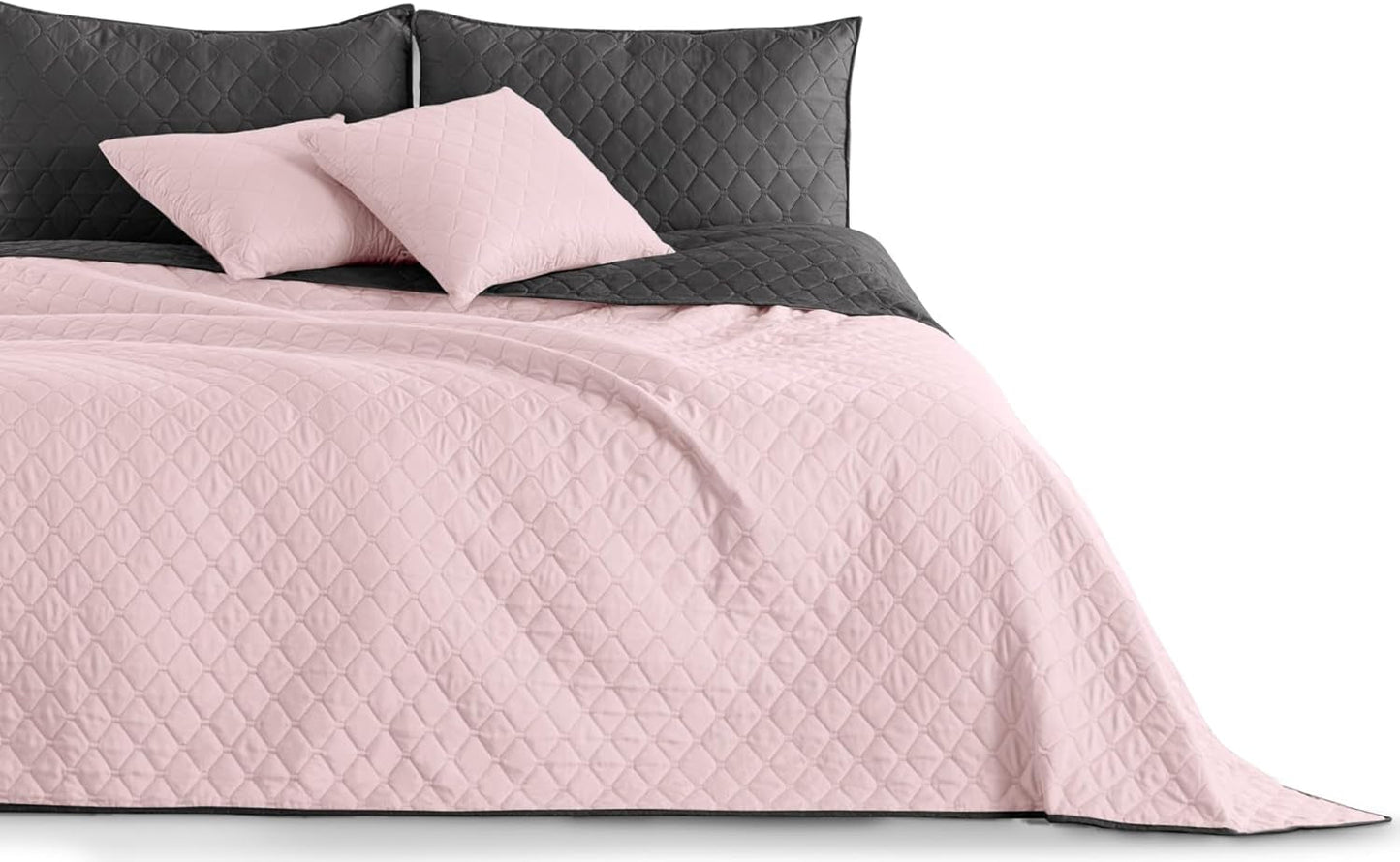 Decoking Copriletto 200 X 220 Cm Grafite Antracite Grigio Argento Copriletto double face di facile manutenzione Axel Letti e Coperte Besuche den DecoKing-Store Axel viola antracite 220 X 240 Cm