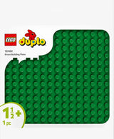 Pannello da costruzione LEGO DUPLO verde, Giocattolo da costruzione per bambini a partire da 18 mesi, Per esporre modelli, Permette ai bambini in età prescolare di costruire in modo creativo e giocare con fantasia, Giocattolo educativo 10460 Set da costruzione Besuche den LEGO-Store