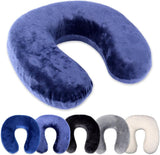 Cuscino per il collo Rocco eK, 4 colori disponibili, Cuscino da viaggio, Cuscino di supporto per il collo, Cuscino di supporto per il collo ortopedico, Memory Foam