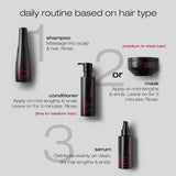 Shu Uemura, Ashita Supreme, Maschera intensiva rivitalizzante per capelli, Per tutti i tipi di capelli, Con estratto di ashitaba, Per maggiore lucentezza ed elasticità, Anti-crepe, Maschera per capelli Naty Shop da 200 ml
