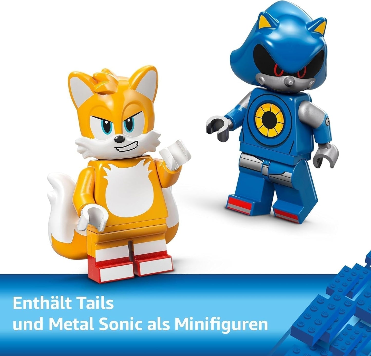 LEGO Sonic il riccio Ciclone vs. Metal Sonic - Giocattolo da collezione Mech con 2 minifigure di videogiochi - Idea regalo per ragazzi e ragazze a partire da 8 anni e appassionati di giochi adolescenti 77002 Set da costruzione Besuche den LEGO-Store