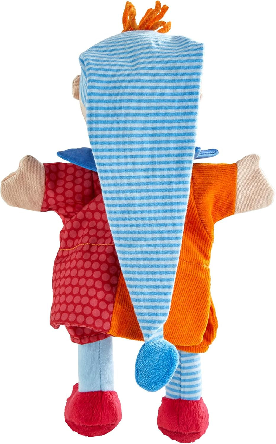 Burattino da mano HABA Kasper – A partire da 18 mesi, Lavabile a 30°C, Ideale per burattini e giochi di ruolo, teatro delle marionette – 2011866001
