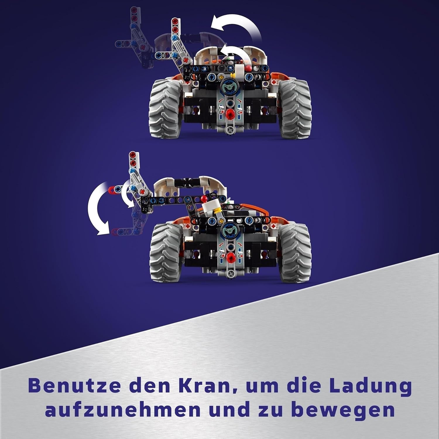 Veicolo da trasporto spaziale LEGO Technic LT78, set di costruzione spaziale per viaggi di esplorazione e avventure spaziali, esperienza di gioco fantasiosa per ragazzi e ragazze, regalo per bambini di età superiore a 8 anni 42178 Set di costruzione Besuche den LEGO-Store