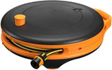 Ruota idraulica Fiskars Comfort L con ruote, set di irrigazione all-inclusive, portata totale di 31,5 m, avvolgimento automatico, tubo da giardino universale (Ø 13 mm), attacco per rubinetto universale, 1071670