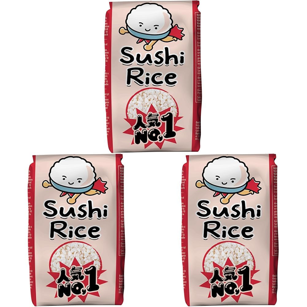 Sushi Reis, Rundkorn, Japonica - 1 x 500 g