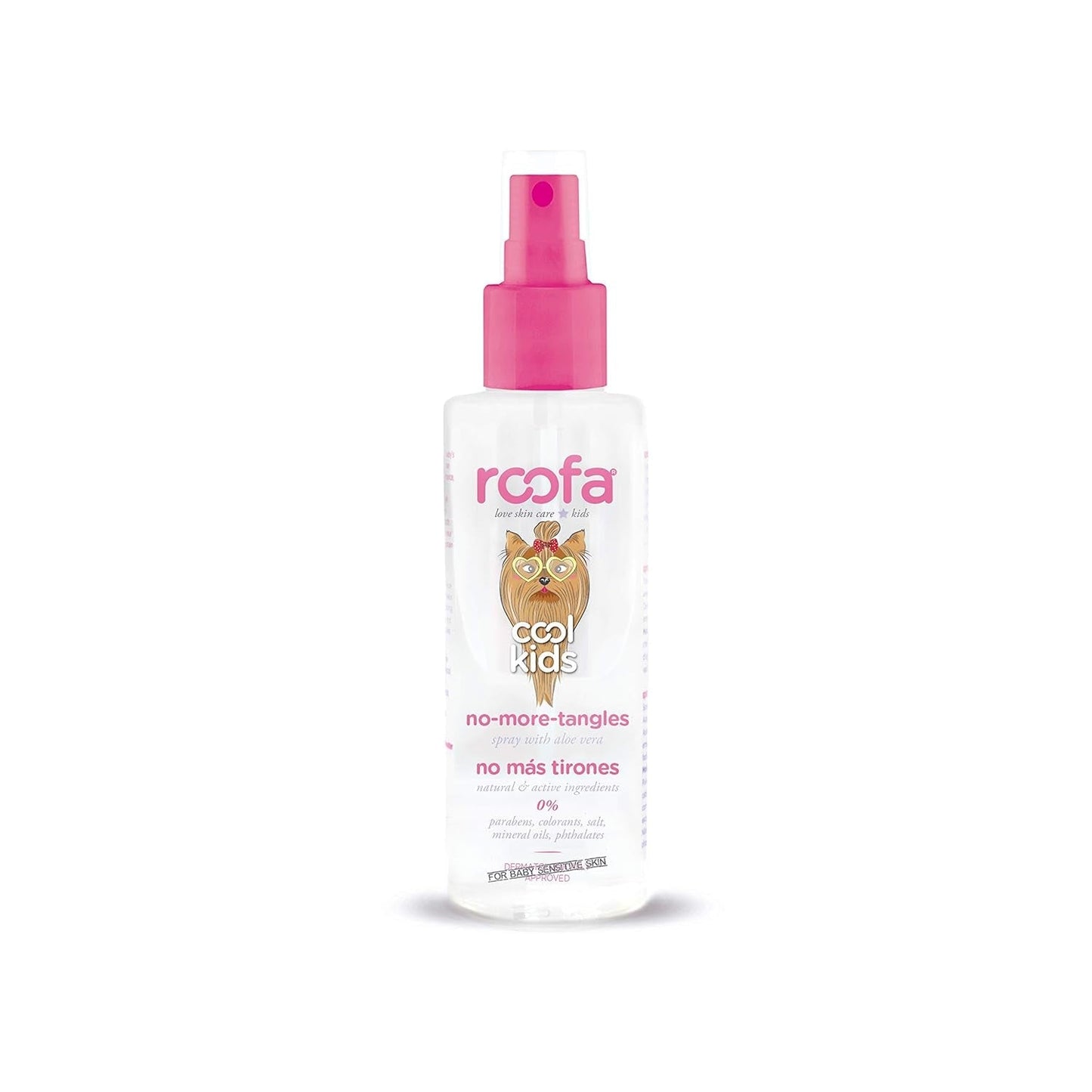 Cool Kids Spray antigroviglio per bambini, 100 ml, Spagna, 92,8% naturale, con aloe vera, seta e pantenolo, prodotti districanti al profumo di fragola Naty Shop Default Title