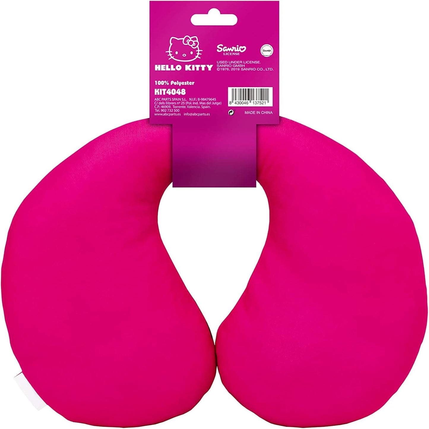 HELLO KITTY Cuscino da collo a stella per ragazzi e ragazze. Comodo e funzionale. Universale, lavabile al 100%. Cuscini da viaggio Naty Shop