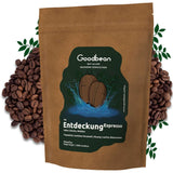 Scoperta - Espresso | Caffè in grani 500g - 100% Arabica | per macchine completamente automatiche/portafiltro/espresso | Caffè in grani interi | Chicchi di caffè freschi