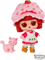 LOL Sorpresa! Loves Fragolina Dolcecuore Tots - Bambole profumate da collezione con 7 sorprese, animale domestico, moda, scarpe, cappello, set da gioco con casa trasformabile Fragolina Dolcecuore, dai 4 anni in su