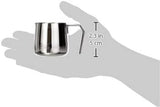 Cilio 0000201383 Caraffa Latte Macchiato, Acciaio Inossidabile, Argento, 6.4 x 7.4 x 7.6 cm