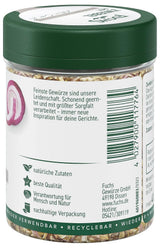 Fuchs Gewürze - Zwiebel rot geschnitten - Gewürz für Pürees, Salad oder Brotaufstriche - ingredienti naturali - 40 g in wiederverwendbarer, recyclebarer Dose