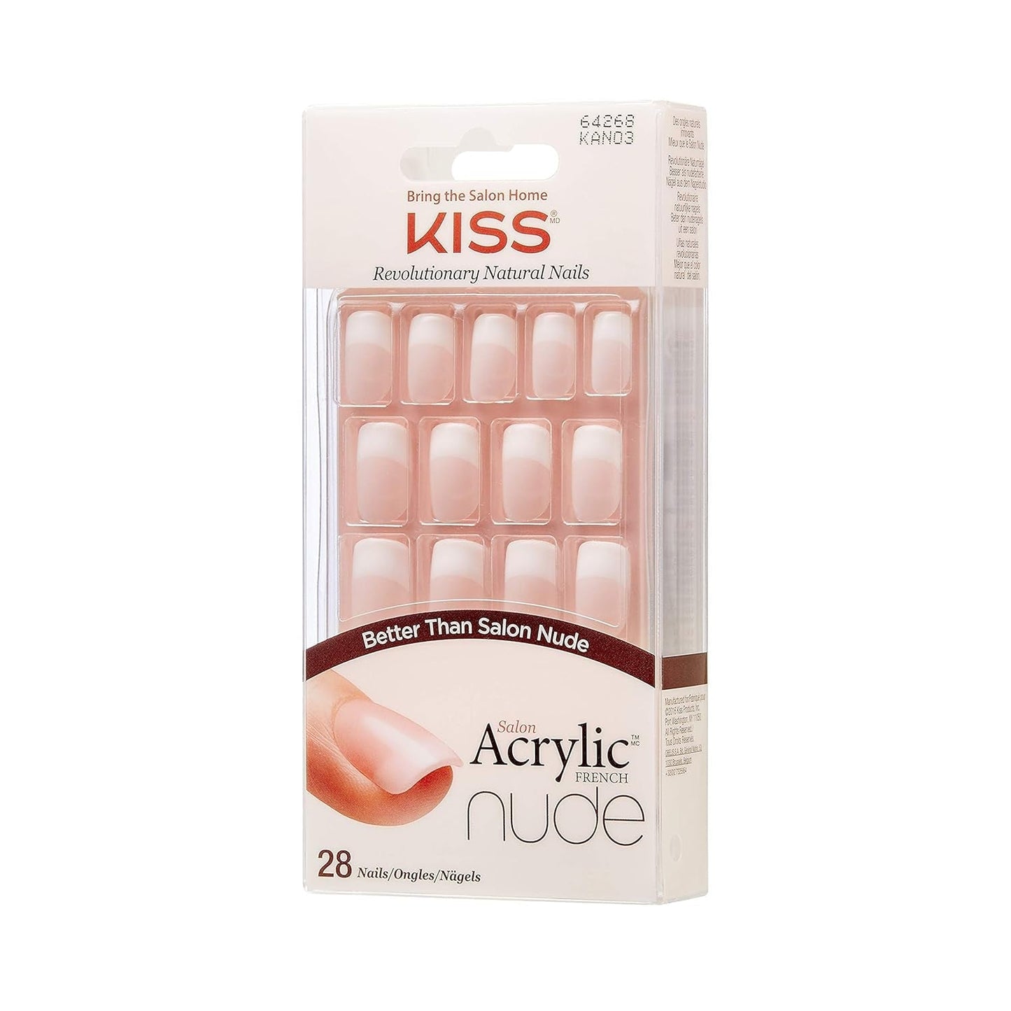 Kiss Nude Nails Cashmere & Nude Nails Unghie stupende