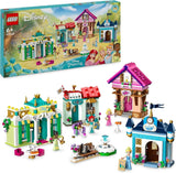 LEGO Disney Princess: Disney Princess Adventure Market, casa dei giocattoli con 4 bambole tra cui Cenerentola e Ariel, set da gioco con mappa del tesoro, regalo per ragazze e ragazzi a partire da 6 anni 43246 Set da costruzione Besuche den LEGO-Store Single